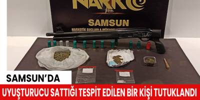Uyuşturucu sattığı tespit edilen bir kişi tutuklandı