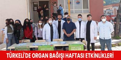 Türkeli'de Organ Bağışı Haftası etkinlikleri