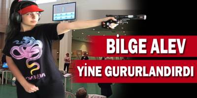 Bilge Alev yine gururlandırdı