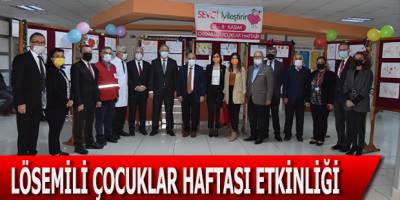 Lösemili Çocuklar Haftası etkinliği