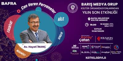 Yazar Av. Hayati İnanç Bafra'da!