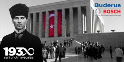 Bosch Buderus Kombi Klima Servisi Özkök Servis'den 10 Kasım mesajı