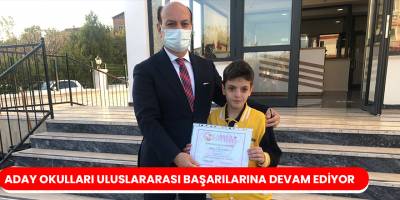 Bafra Aday Okulları Uluslararası Başarılarına Devam Ediyor
