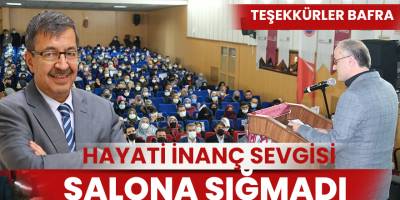 Yazar Av.Hayati İnanç Sevgisi Salona Sığmadı