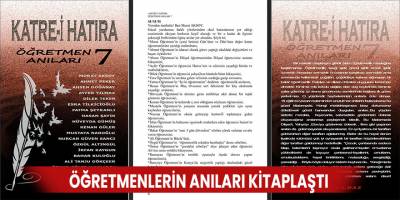 Öğretmenlerin anıları kitaplaştı