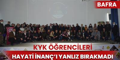 KYK Öğrencileri Hayati İnanç için geldiler