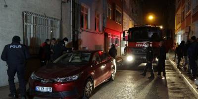 jel ile sobayı yakmak isterken evi yaktı