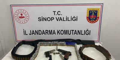 Sinop'ta evlere ateş eden şahıs yakalandı