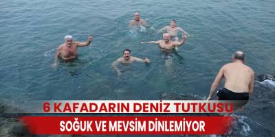 6 kafadarın deniz tutkusu