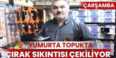 Yumurta topukta ‘çırak’ sıkıntısı