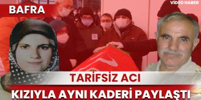 Koronavirüsten ölen kızıyla aynı kaderi paylaşan baba, toprağa verildi