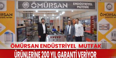 Ömürsan Endüstriyel  Mutfak Gurme 2021 Fuarında Kalitesini Gösteriyor