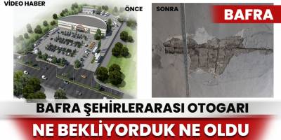 Bafra Otogarında sıkıntılar bitmiyor