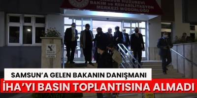 Bakanın basın müşavirinden skandal yasak