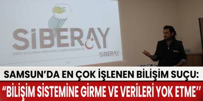 Samsun'da en çok bilişim suçu işleniyor
