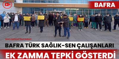 Türk Sağlık-Sen 'zam' konusunda sağlık çalışanları arasında ayrım yapılmasına tepki gösterdi