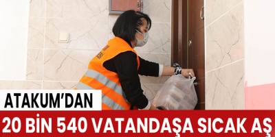 Atakum’dan 20 bin 540 vatandaşa sıcak aş