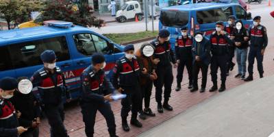 Sinop’ta evden hırsızlık yapan şahıslar yakalandı