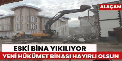 Alaçam yeni Hükümet konağına kavuştu