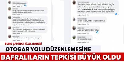 Otogar yolu düzenlemesine tepkiler büyüyor