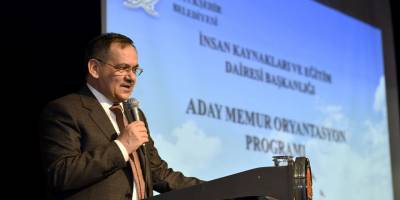 Başkan Demir'den memurlara: “Canla başla çalışın”