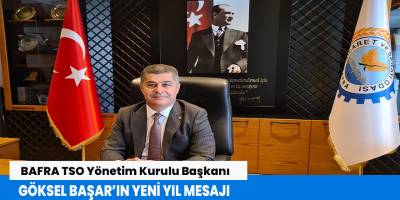 Göksel BAŞAR'dan Yeni Yıl Mesajı