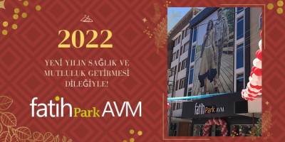 Fatih Park AVM yeni yıllar diler