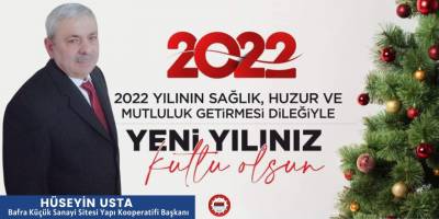 Hüseyin Usta'nın Yeniyıl mesajı