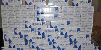 BAFRA'DA 2 BİN 200 PAKET KAÇAK SİGARA ELE GEÇTİ