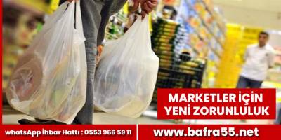 Marketler İçin Yeni Zorunluluk