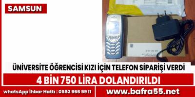 4 Bin 750 Lira Dolandırıldı