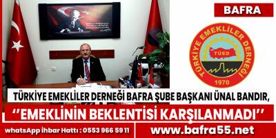 ’Emeklinin Beklentisi Karşılanmadı