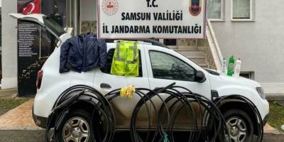 Hırsızlık şüphelisi 3 kişi yakalandı