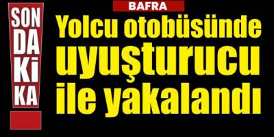 Bafra Jandarmadan Uyuşturucu Operasyonu