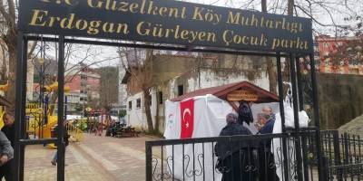 Güzelkent'e aşı çadırı kuruldu