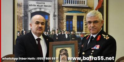 Jandarma Genel Komutanı Samsun'da