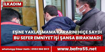 Samsun Emniyeti bu sefer işi şansa bırakmadı