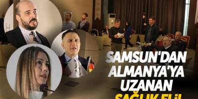 Samsun’dan Almanya’ya uzanan sağlık eli