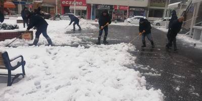 Türkeli beyaza büründü