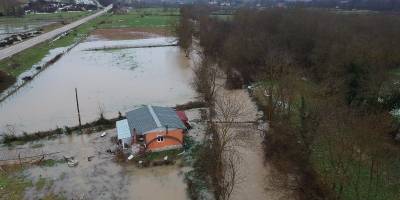Sinop’ta dere taştı