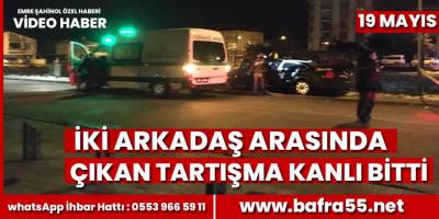 Arkadaşını öldüren şahıs tutuklandı