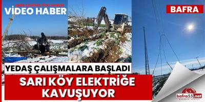 Yedaş çalışmalara başladı