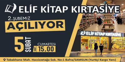 Elif Kırtasiye 2. Şubesi açılıyor