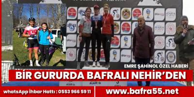 Bir gururda Nehir'den geldi