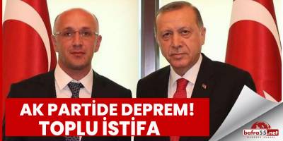 AK Parti ’de toplu istifa