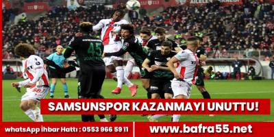 Spor Toto 1. Lig: Samsunspor: 1 - Bursaspor: 1