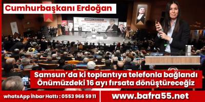 Cumhurbaşkanı Erdoğan: “Önümüzdeki 16 ayı fırsata dönüştüreceğiz”