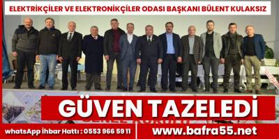 Bülent Kulaksız Güven Tazeledi
