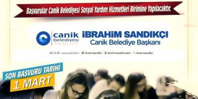 Canik'te ihtiyaç sahibi öğrencilere “YKS başvuru” desteği