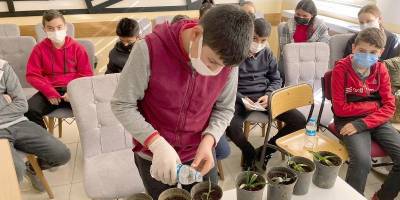 Samsun'da öğrencilere uygulamalı salep eğitimi